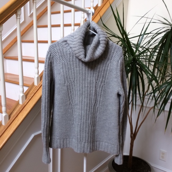 Banana Republic chunky sweater grey M - Picture 3 of 7